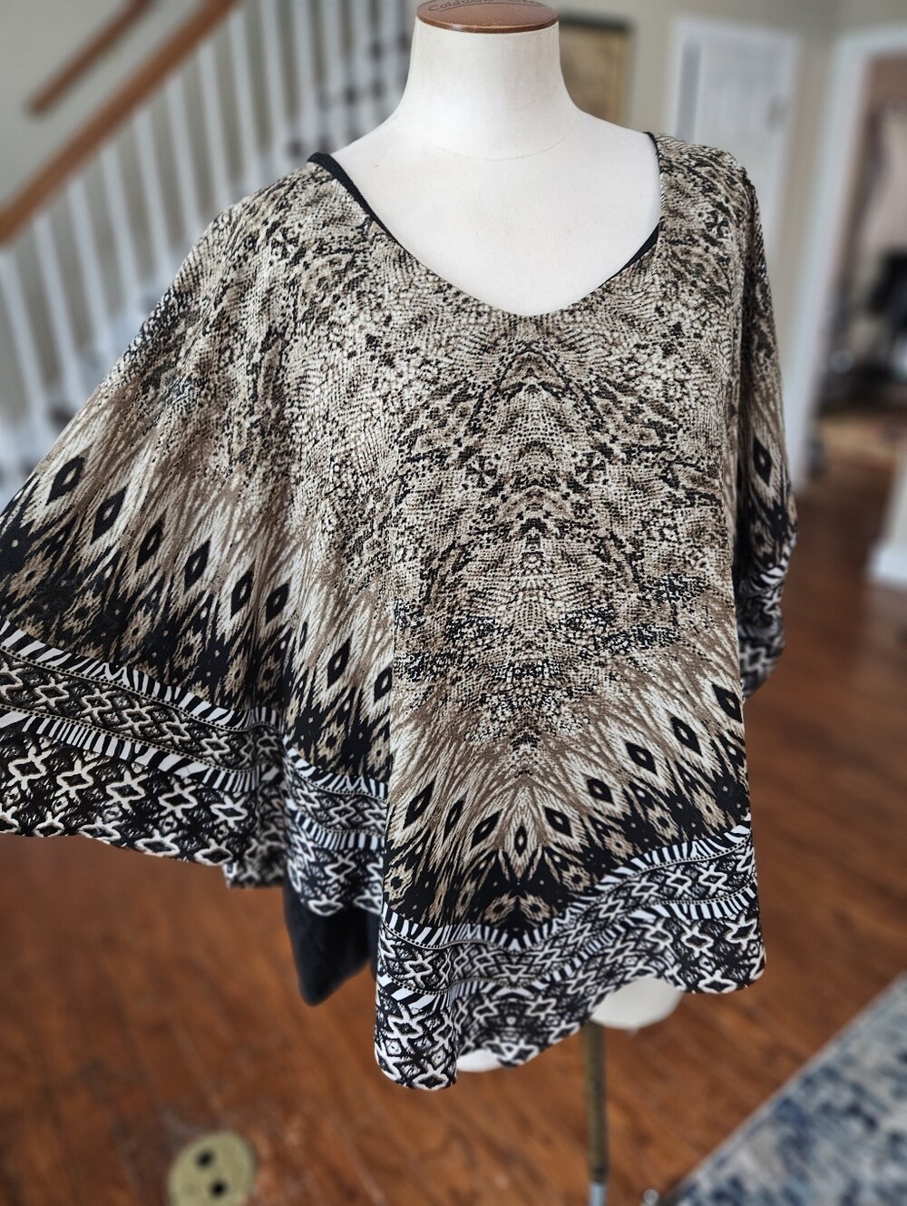 Ruby Rd. Boho Top 3XL